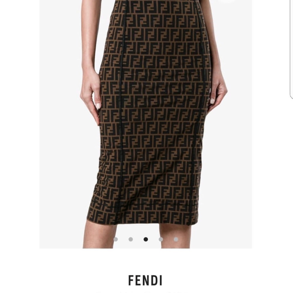 FENDI mesh skirt size 38 AUTHENTIC WORN ONCE